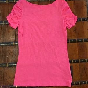 LP bright pink top
